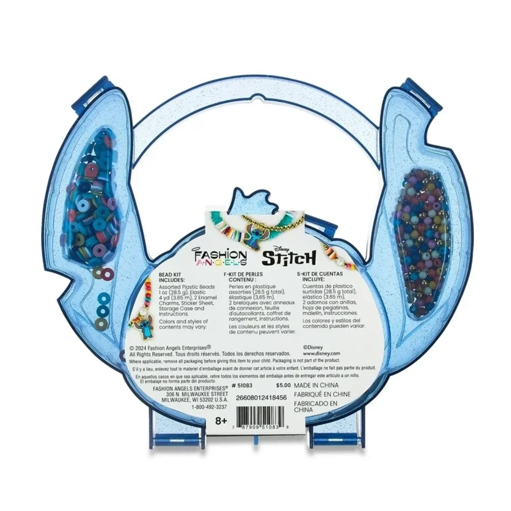 Stitch Bead Case Jewelry Set